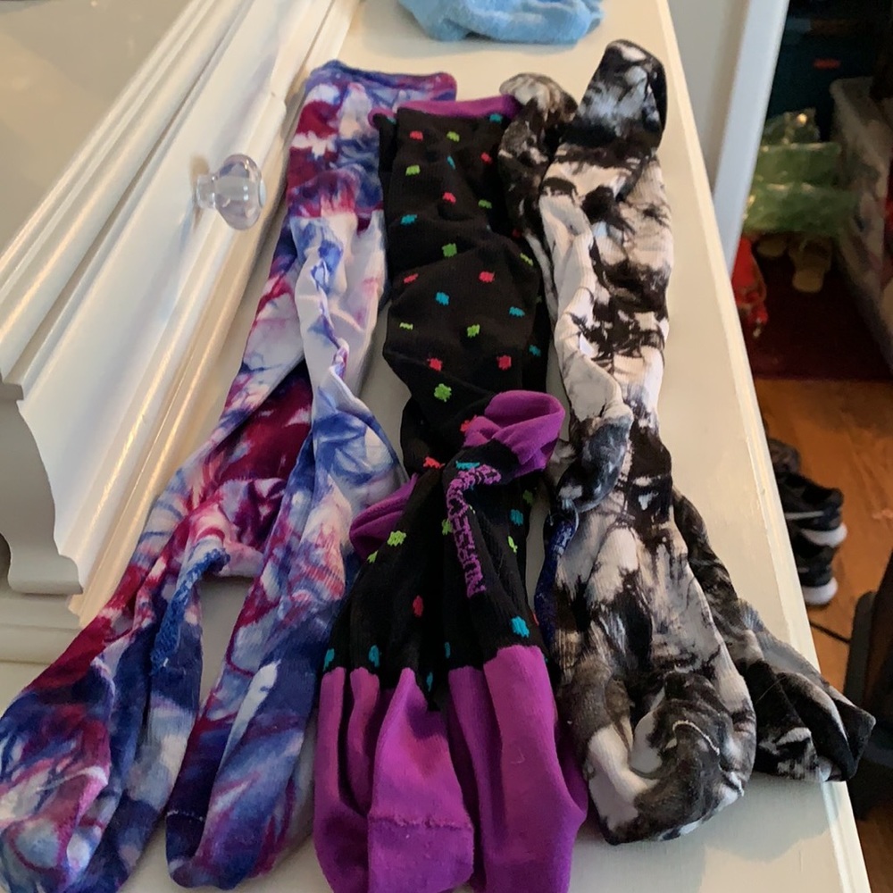 Three pairs of NurseMate compression socks